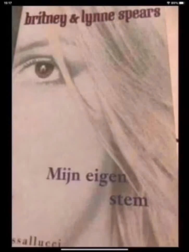 Mijn eigen stem - Britney & Lynne Spears, Boeken, Gelezen, Artiest, Ophalen of Verzenden, Britney Spears & Lynne Spears