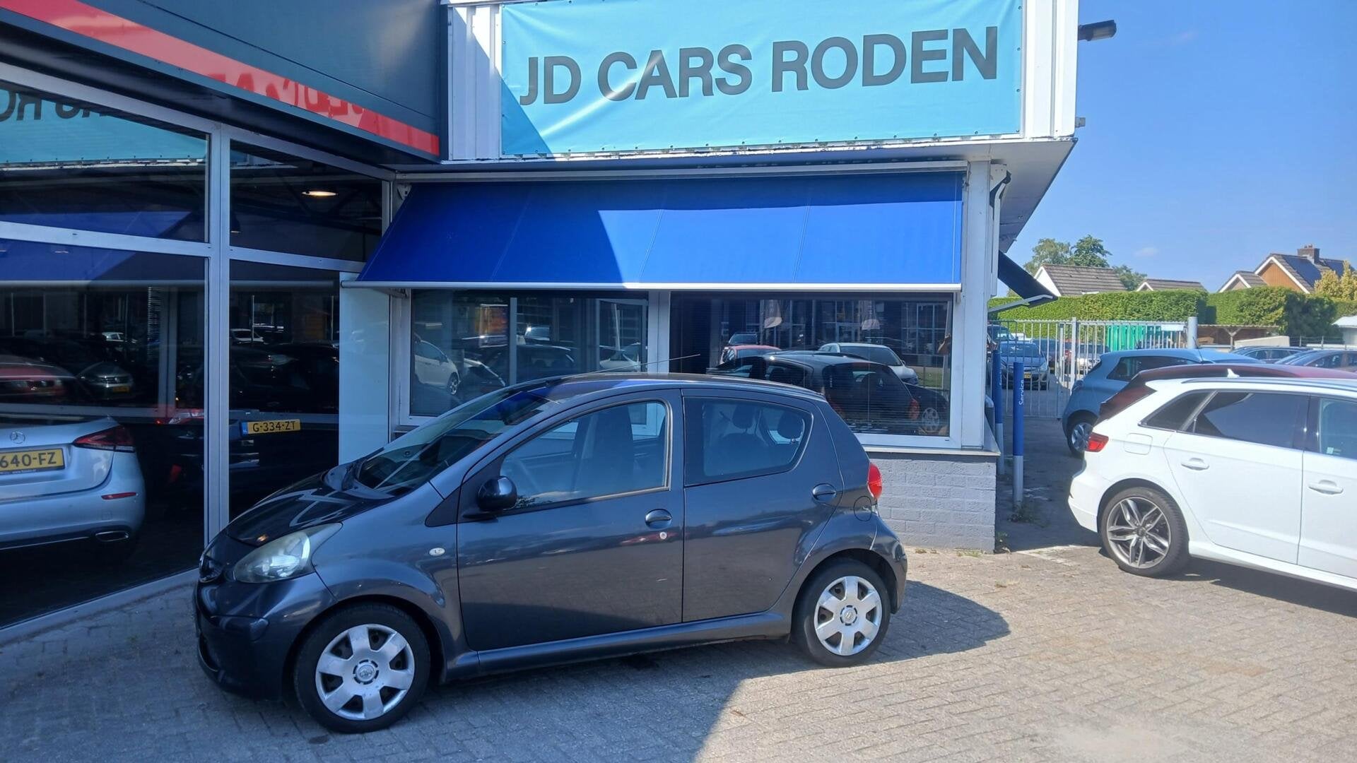 Toyota Aygo 1.0-12V! Luxe! 5drs! Koude Airco! koopje!, Auto's, Voorwielaandrijving, Gebruikt, 4 stoelen, 68 pk