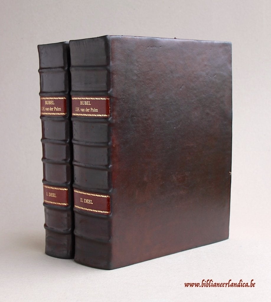 Antieke BIJBEL BIBLIA (1822-30) J.H. VAN DER PALM - Leiden, Ophalen of Verzenden, J.H. van der Palm Jehovah