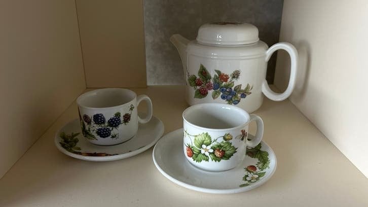 Vintage Thee servies, Marjolein Bastin J&G, Ophalen