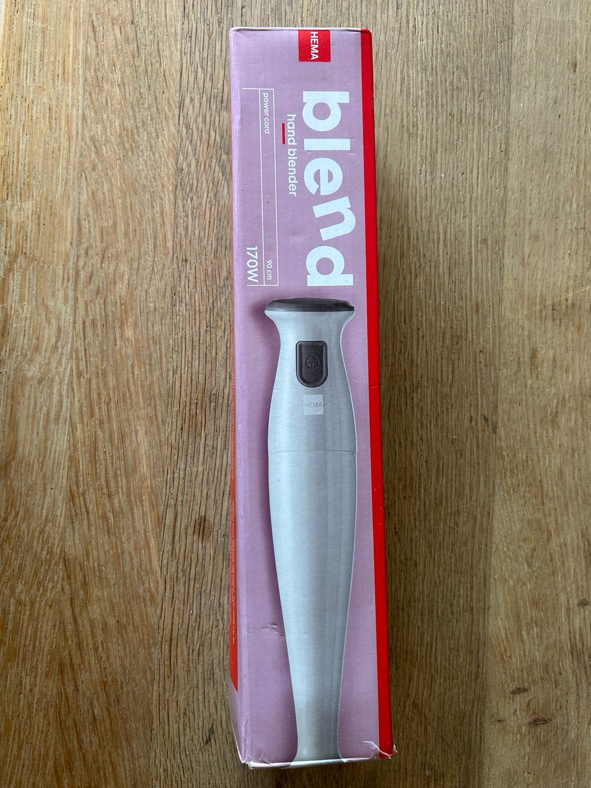 Hema Handblender 170W - in doos, Ophalen of Verzenden, Nieuw, Blender