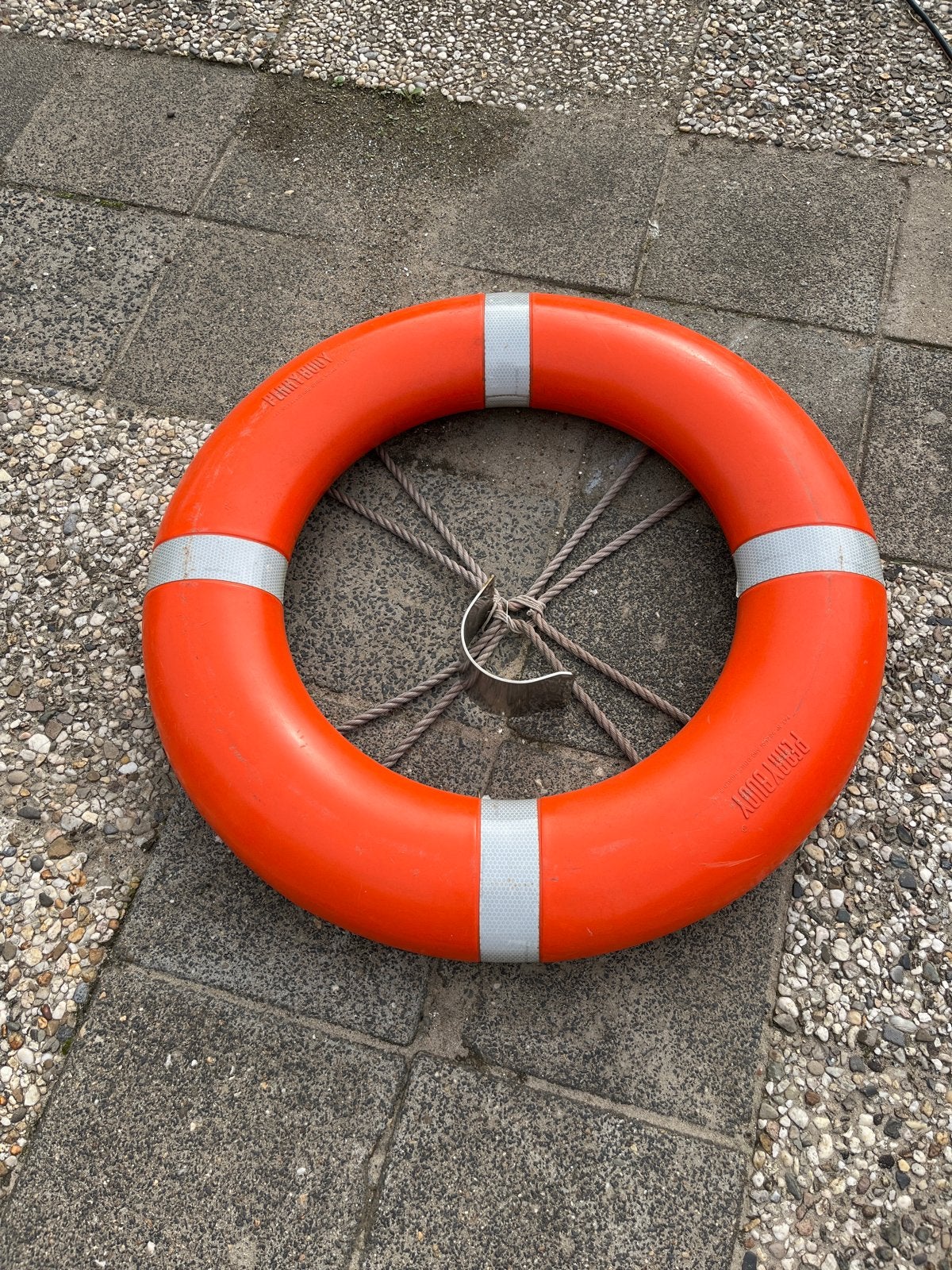 Reddingsboei Perrybuoy - Oranje met reflecterende strepen, Watersport en Boten, Ophalen, Gebruikt
