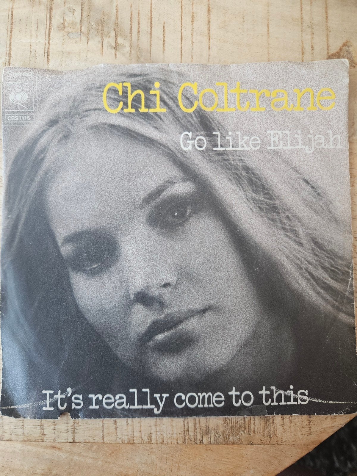 Chi Coltrane - Go Like Elijah / It's Really Come To This, Gebruikt, 7 inch, Pop, EP