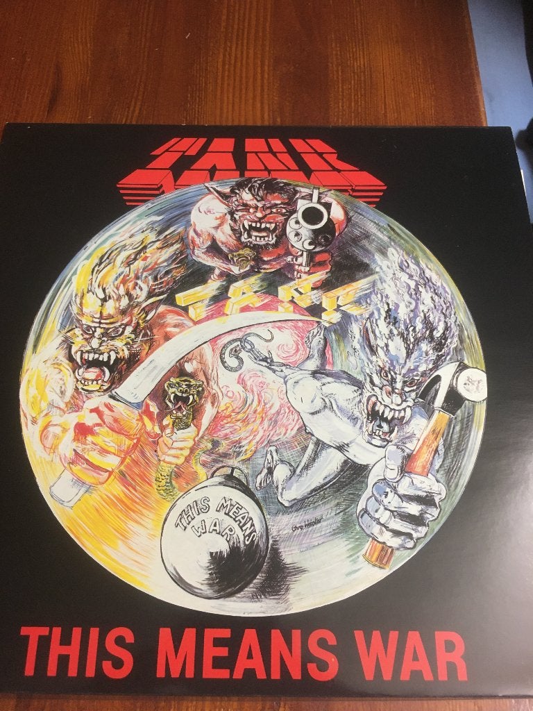 Tank (6) – This Means War, Inclusief binnenhoes, Ophalen of Verzenden, Zo goed als nieuw, 12 inch