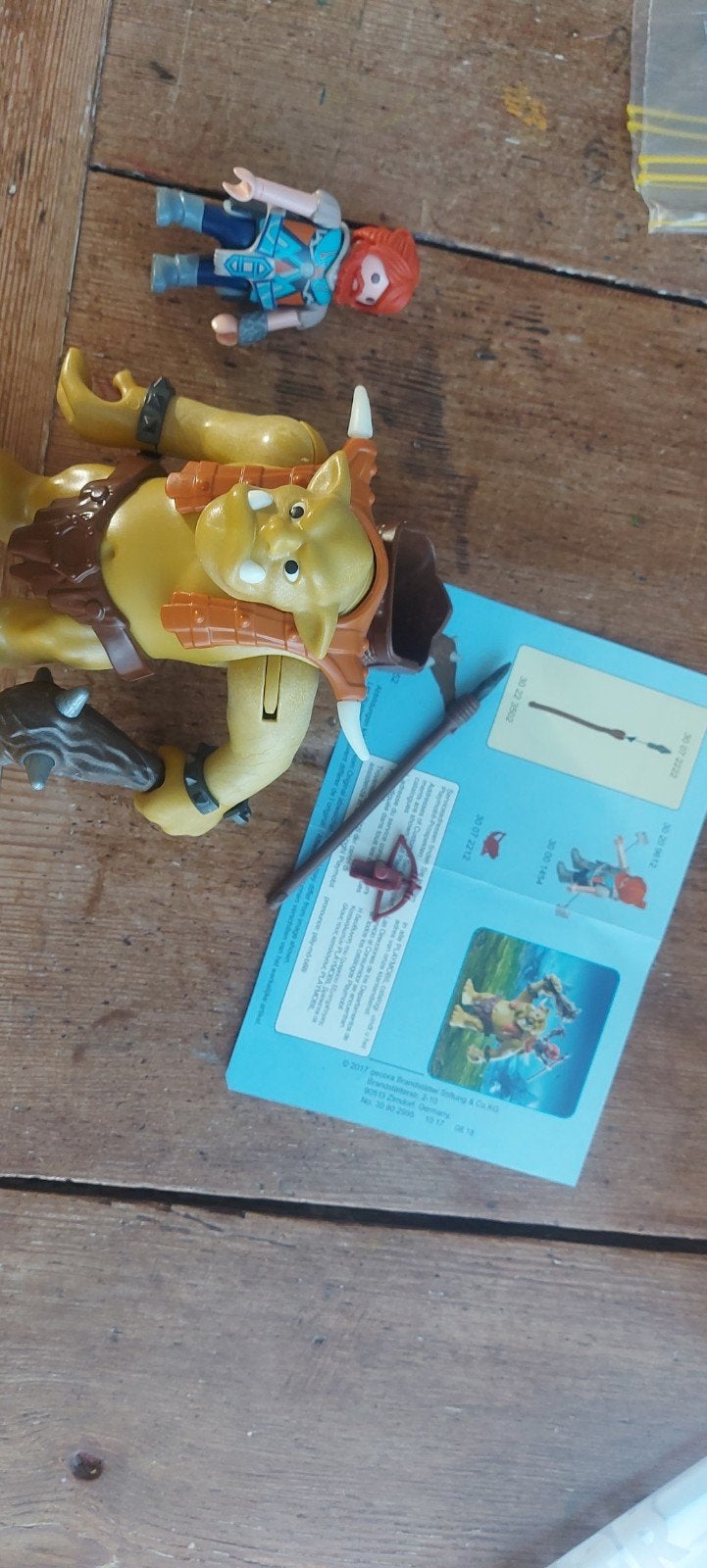 Playmobil 9343 Troll met dwerg ridder, Ophalen of Verzenden, Zo goed als nieuw