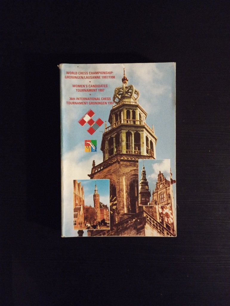 schaken Groningen 1997 Lausanne 1998, Ophalen of Verzenden, Minder dan 500 stukjes, Zo goed als nieuw, Schaken