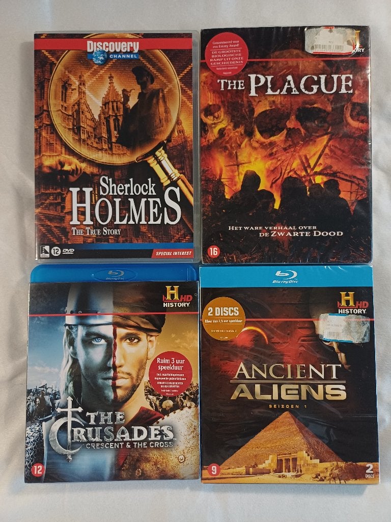 Docu series Discovery en History Channel (2DVD 2 Blu-ray), Vanaf 16 jaar, Ophalen of Verzenden, Zo goed als nieuw, Oorlog of Misdaad