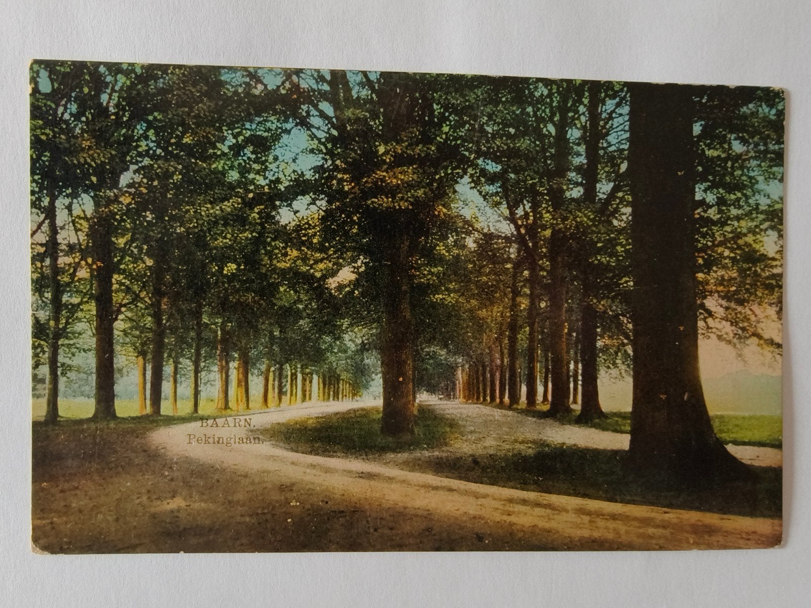 Mooie oude ansichtkaart van Baarn, Ophalen, Voor 1920, Ongelopen, Utrecht