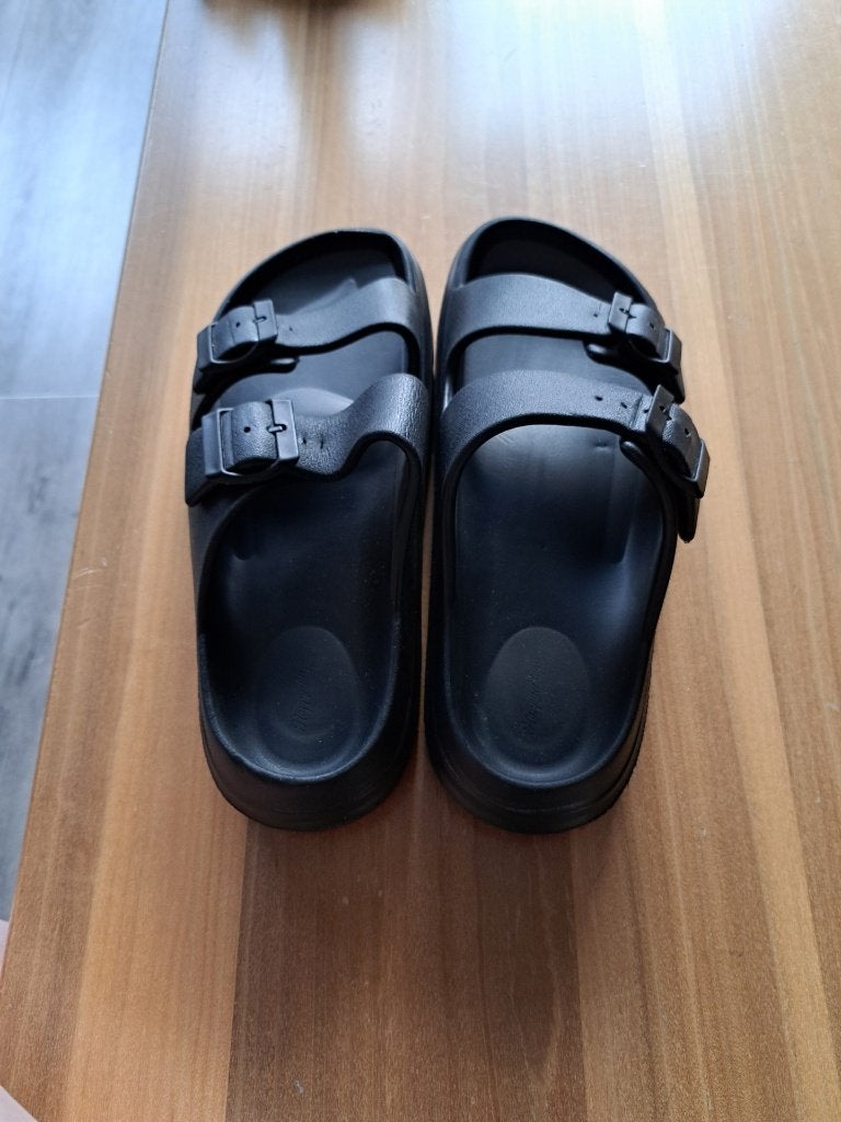 Slippers Happy Flops zwart maat 39 NIEUW, Slippers, Zwart, Nieuw, Ophalen of Verzenden