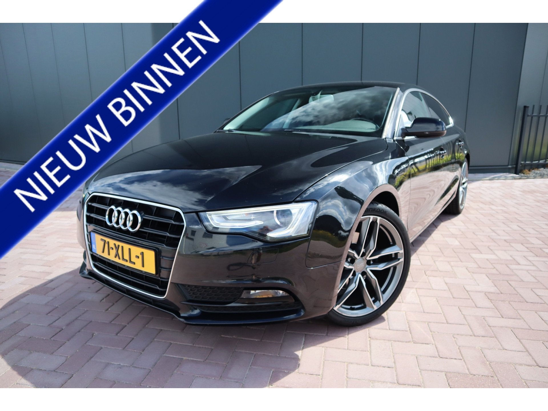 Audi A5 Sportback 1.8 TFSI Pro Line Sportstoelen Navigatie B, Voorwielaandrijving, Stof, Gebruikt, Zwart