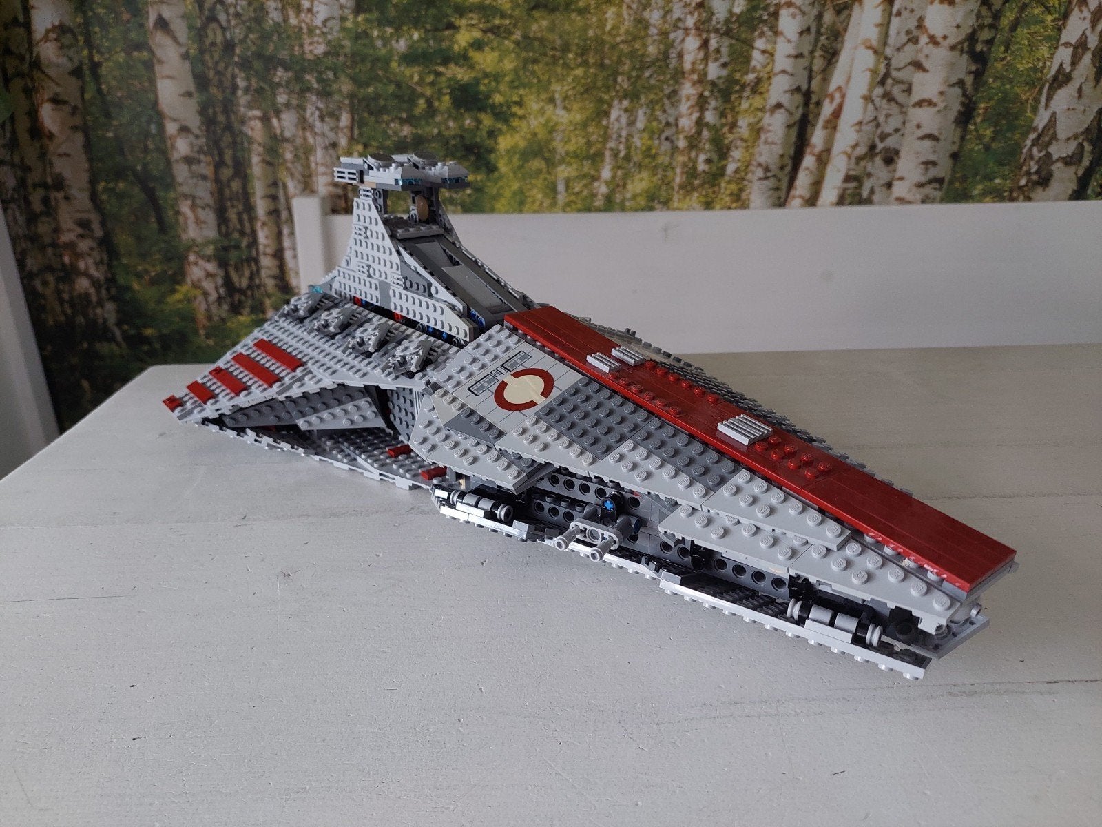 Lego Star Wars Venator Republic Attack Cruiser 8039, Gebruikt, Star Wars, Lego, Overige typen