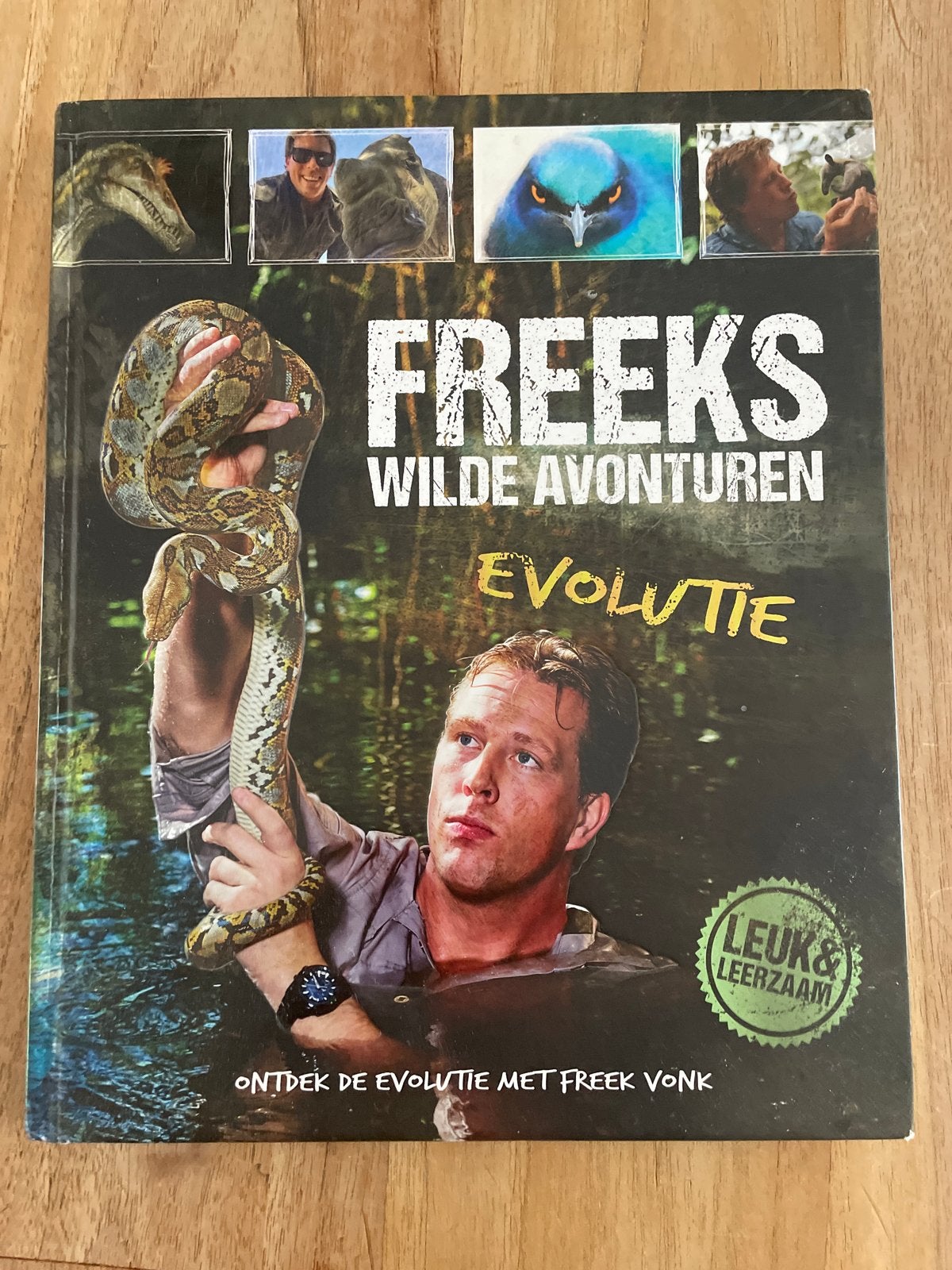 Freek's Wilde Avonturen: Evolutie - Ontdek de Evolutie, Boeken, Ophalen of Verzenden, Gelezen, Natuur algemeen
