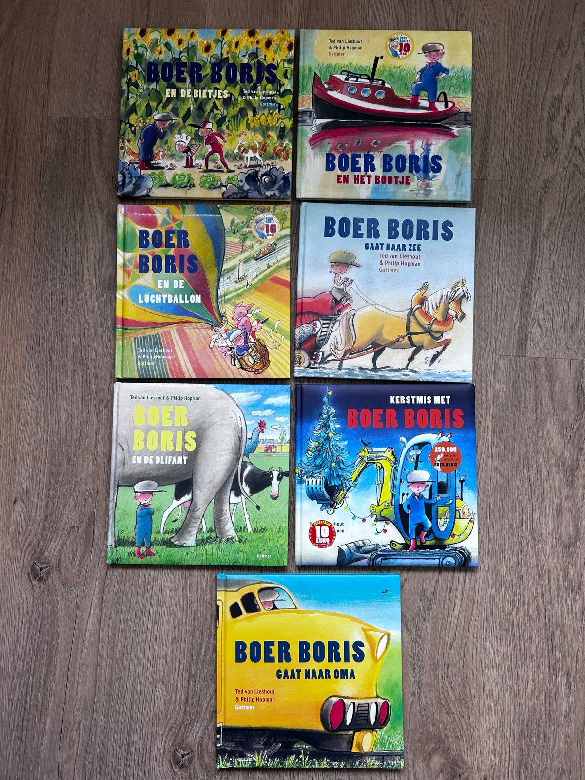 Boer Boris boeken - 7 kinderboeken, Fictie algemeen, Jongen of Meisje, Ophalen of Verzenden, Zo goed als nieuw