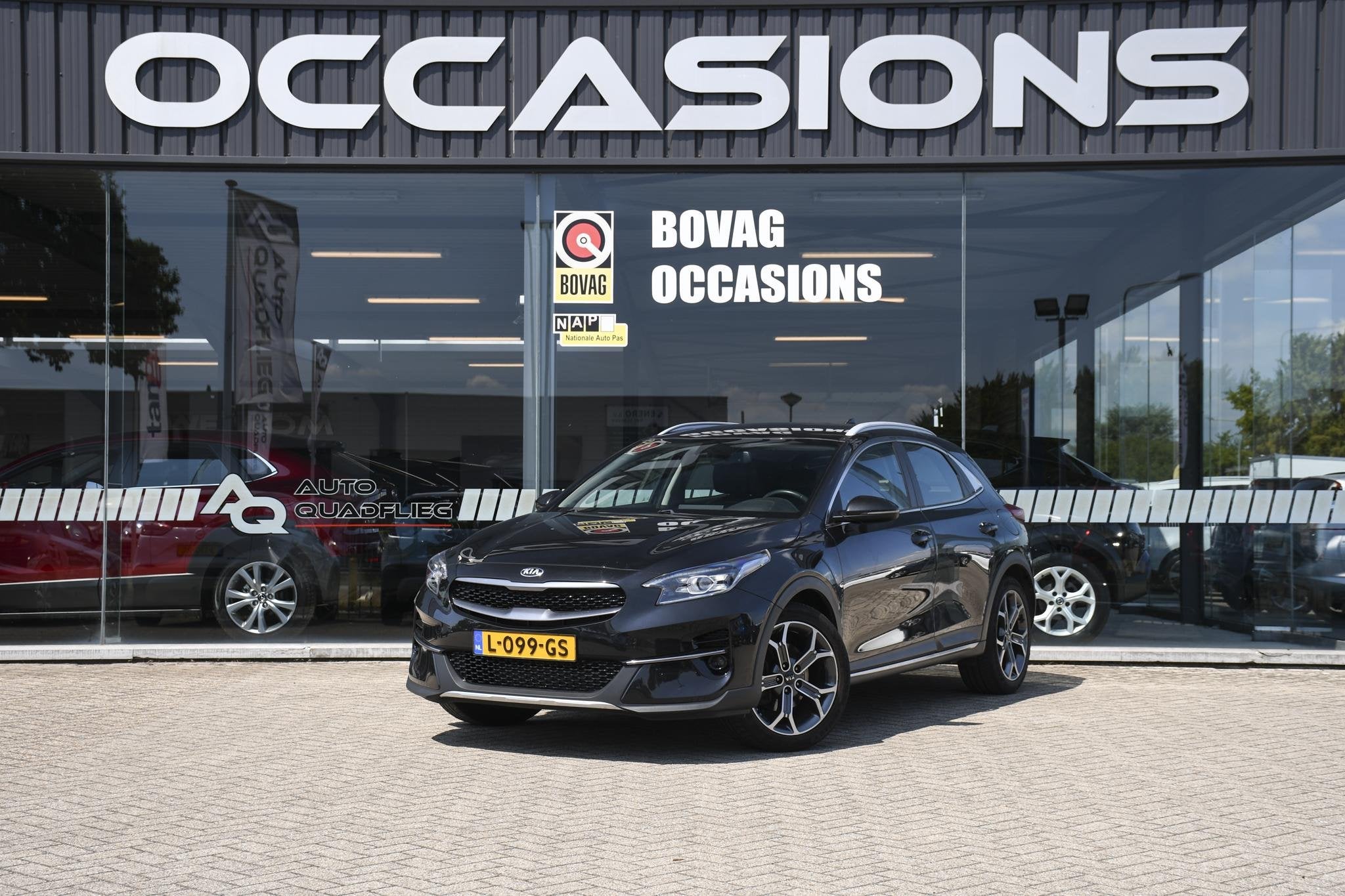 Kia XCeed DynamicLine 1.0 T-GDi 120pk CRUISE.C/ 18''LM/ DAB, Auto's, Voorwielaandrijving, Gebruikt, Euro 6, Leder en Stof