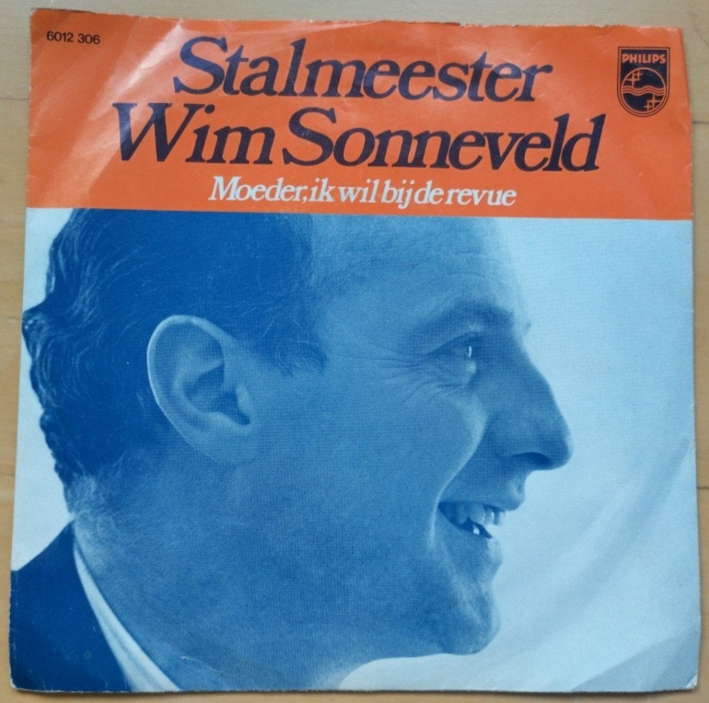 7" Wim Sonneveld - Stalmeester 1973 Philips 6012 306, Originele persing, Ophalen of Verzenden, Gebruikt, Nederlandstalig