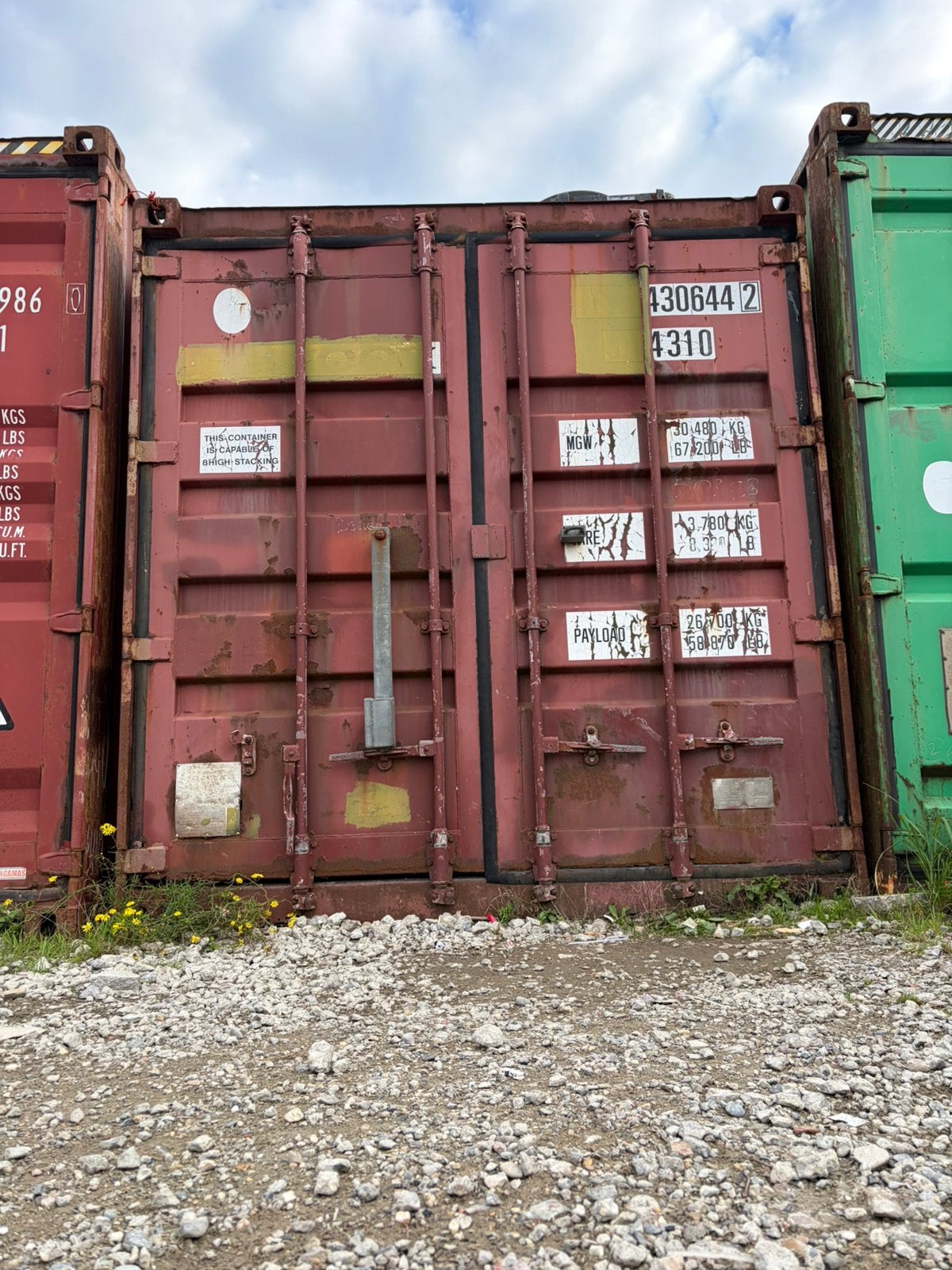 3x 40ft Containers Te Koop High Cube | Waterdicht, Ophalen of Verzenden