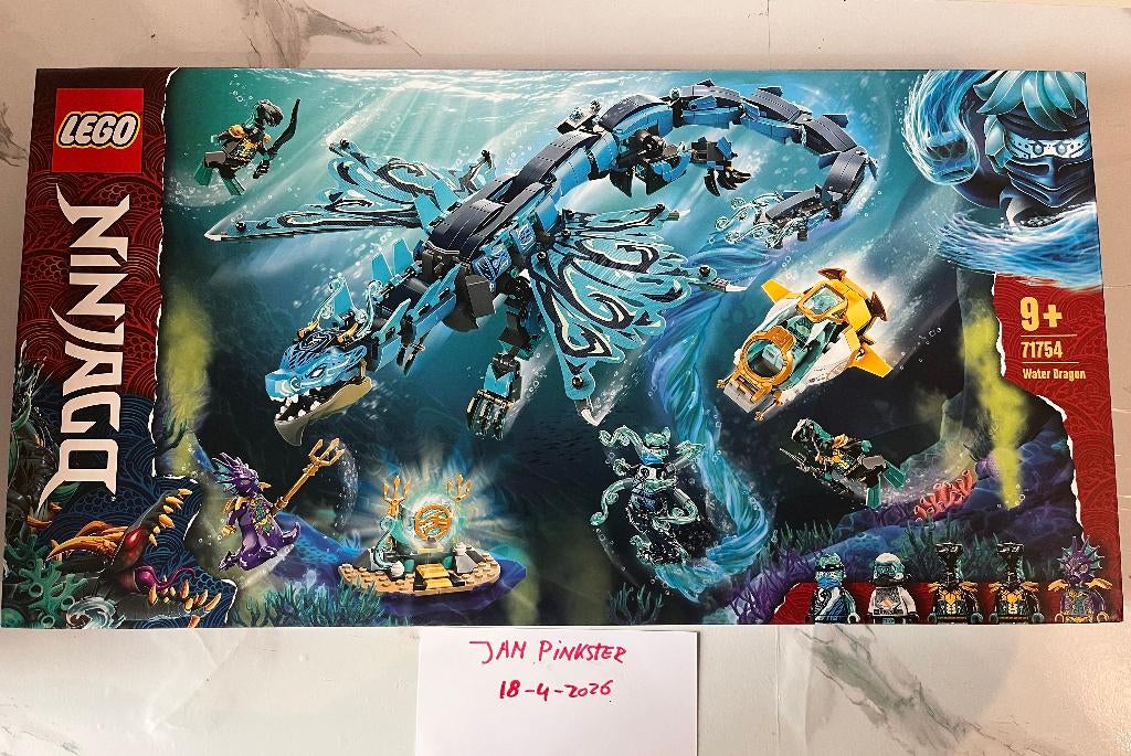 Lego Ninjago 71754 Water Dragon – Nieuw & Sealed, Kinderen en Baby's, Speelgoed | Duplo en Lego, Lego, Nieuw, Ophalen of Verzenden