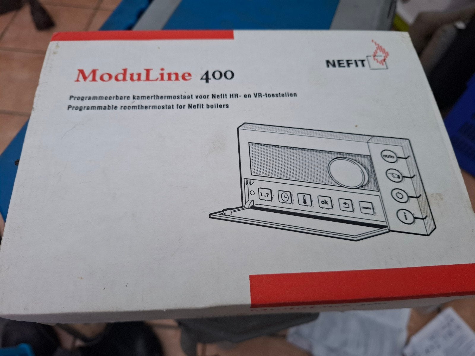 Nefit Moduline 400, Thermostaat, Minder dan 30 cm, Hoog rendement (Hr), Minder dan 60 cm