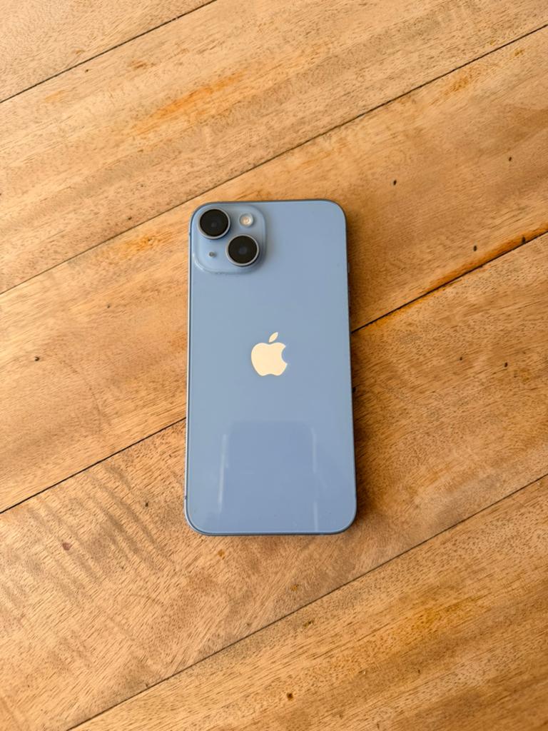 Iphone 14 zonder krassen of beschadigingen, Ophalen, 128 GB, Blauw, Zo goed als nieuw