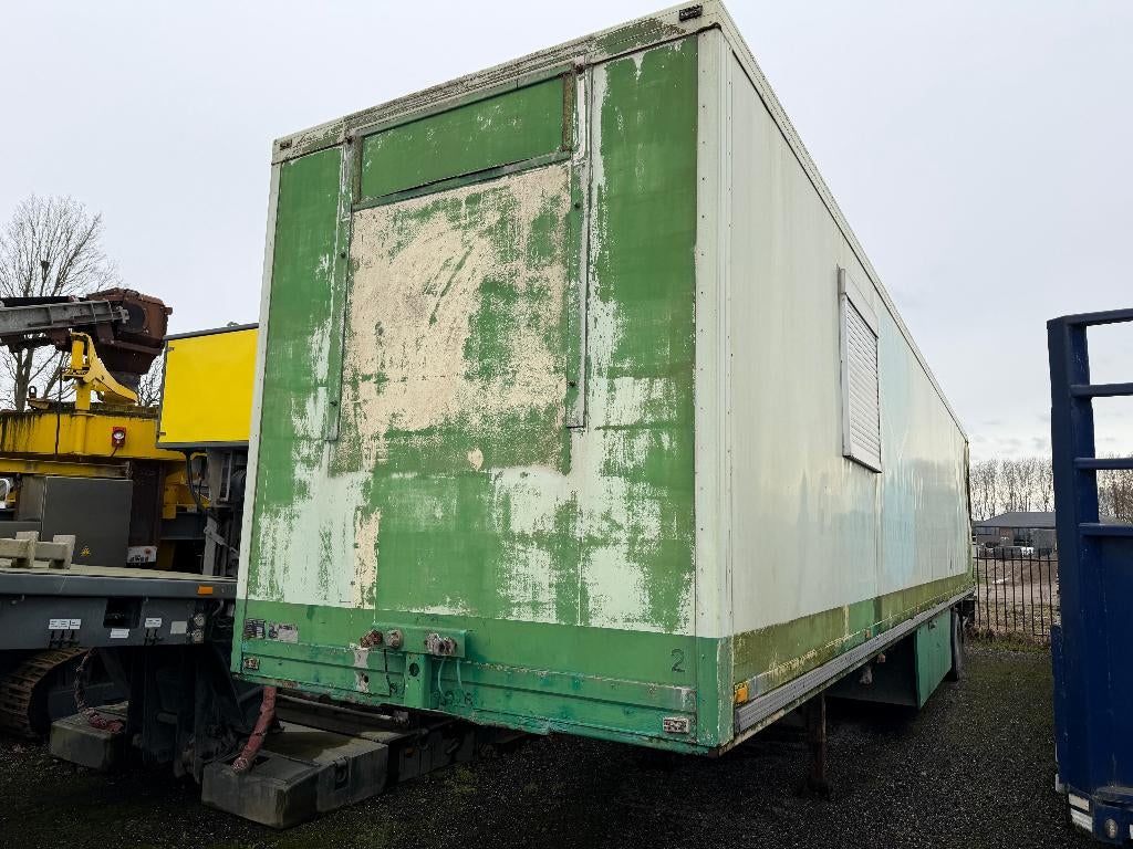 Trailer/carnavalswagen/schaft/oplegger/werkplaats/aanhanger, Auto diversen, Ophalen, Gebruikt