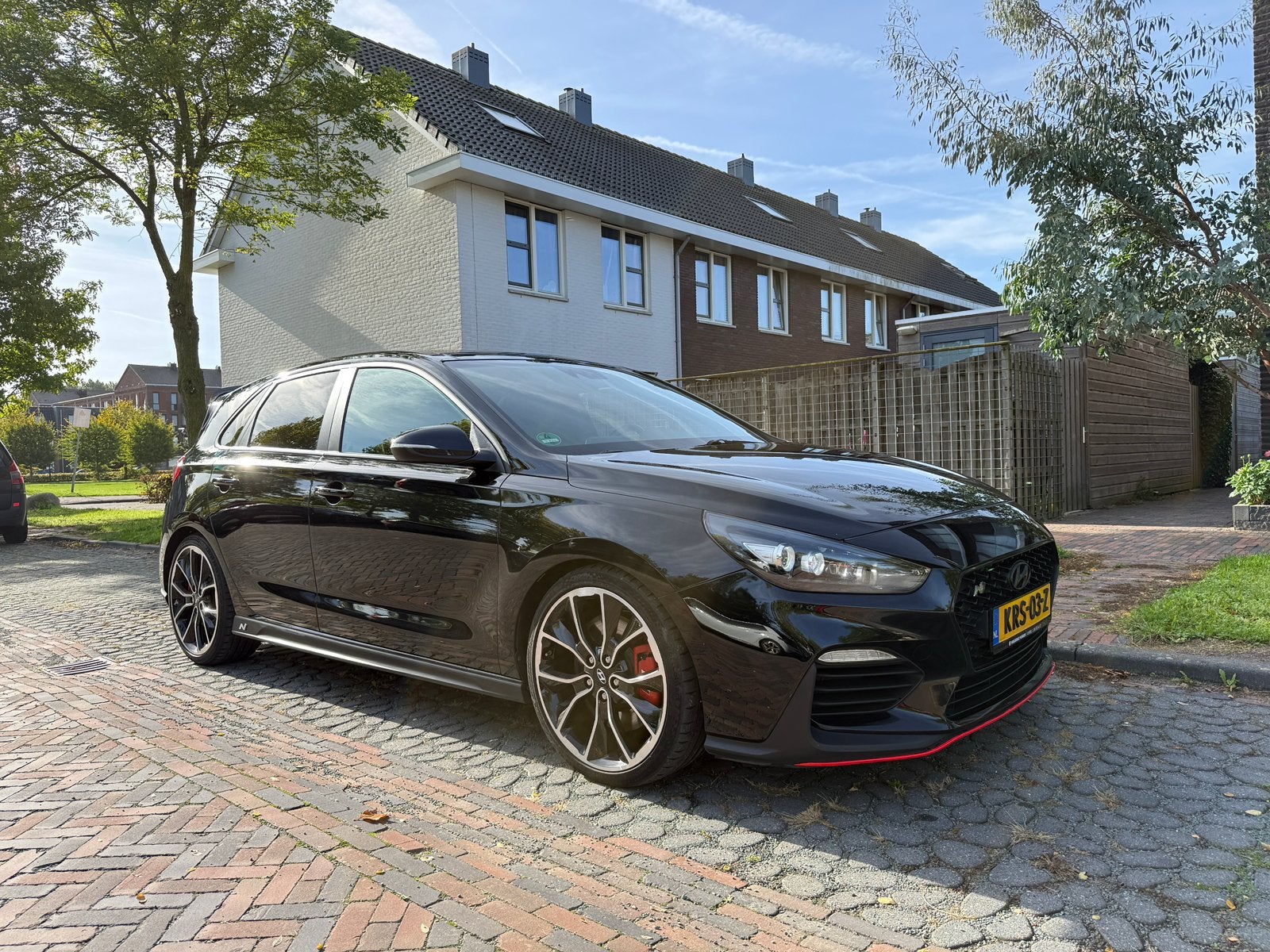 Hyundai i30 2.0 T-gdi 275pk Performance 2018 Zwart pano, 4 cilinders, 14 km/l, Handgeschakeld, I30