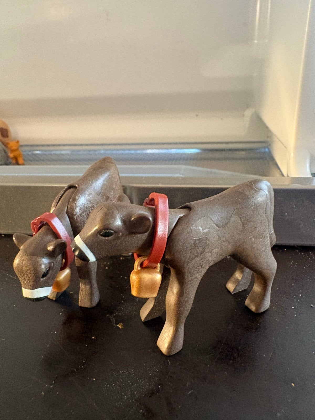 Playmobil Kalveren met Halsband - Set van 2, Ophalen of Verzenden, Gebruikt, Jongen of Meisje