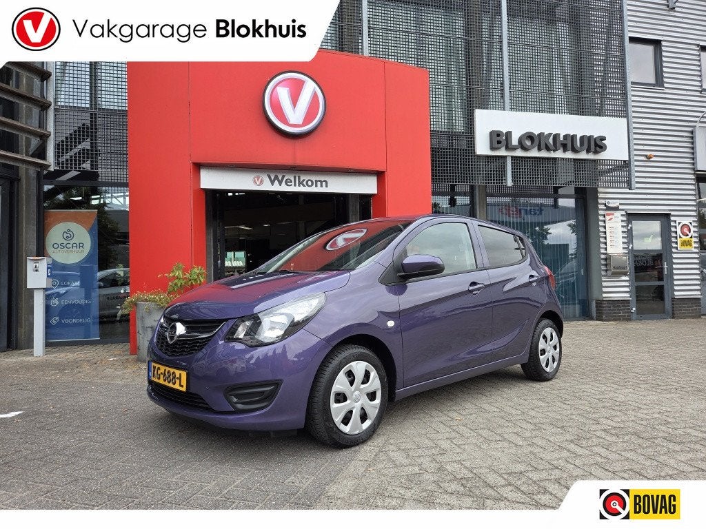 Opel KARL 1.0 ecoFLEX Edition (bj 2016, automaat), Stof, Gebruikt, Overige kleuren, 23 km/l