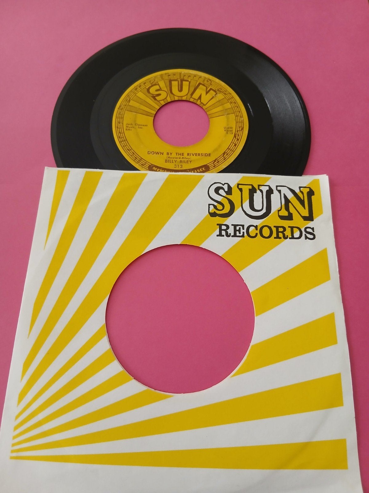VINYL SINGLE  BILLY RILEY   1959, Ophalen of Verzenden, Zo goed als nieuw, Pop