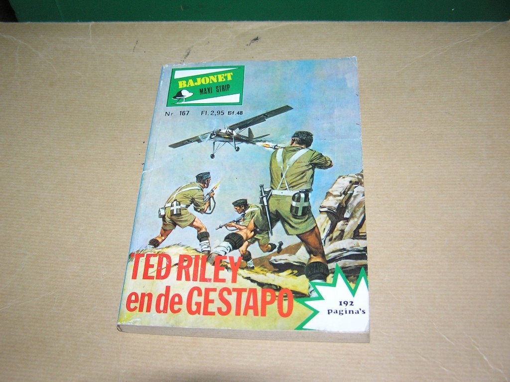 Bajonet maxi strip nr.167, Boeken, Europa, Ophalen of Verzenden, Gelezen, Eén comic