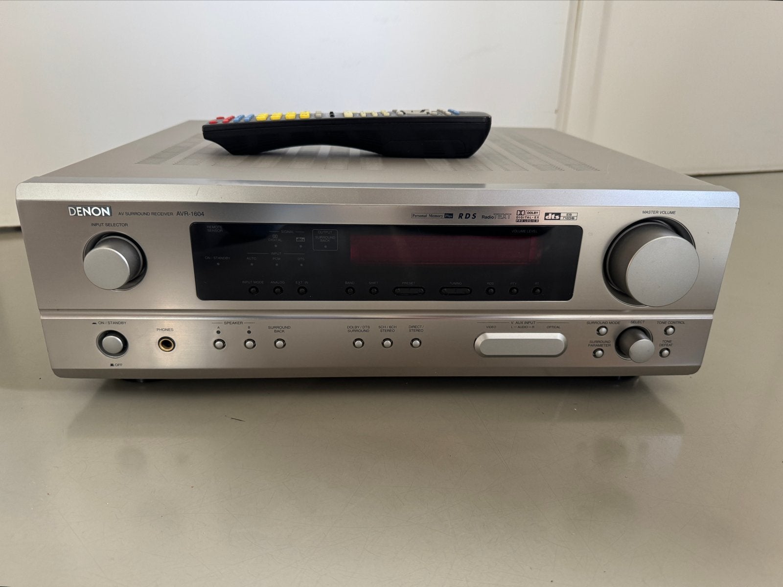 Denon AVR-1604 AV Surround Receiver, Gebruikt, Denon, Ophalen of Verzenden, 60 tot 120 watt