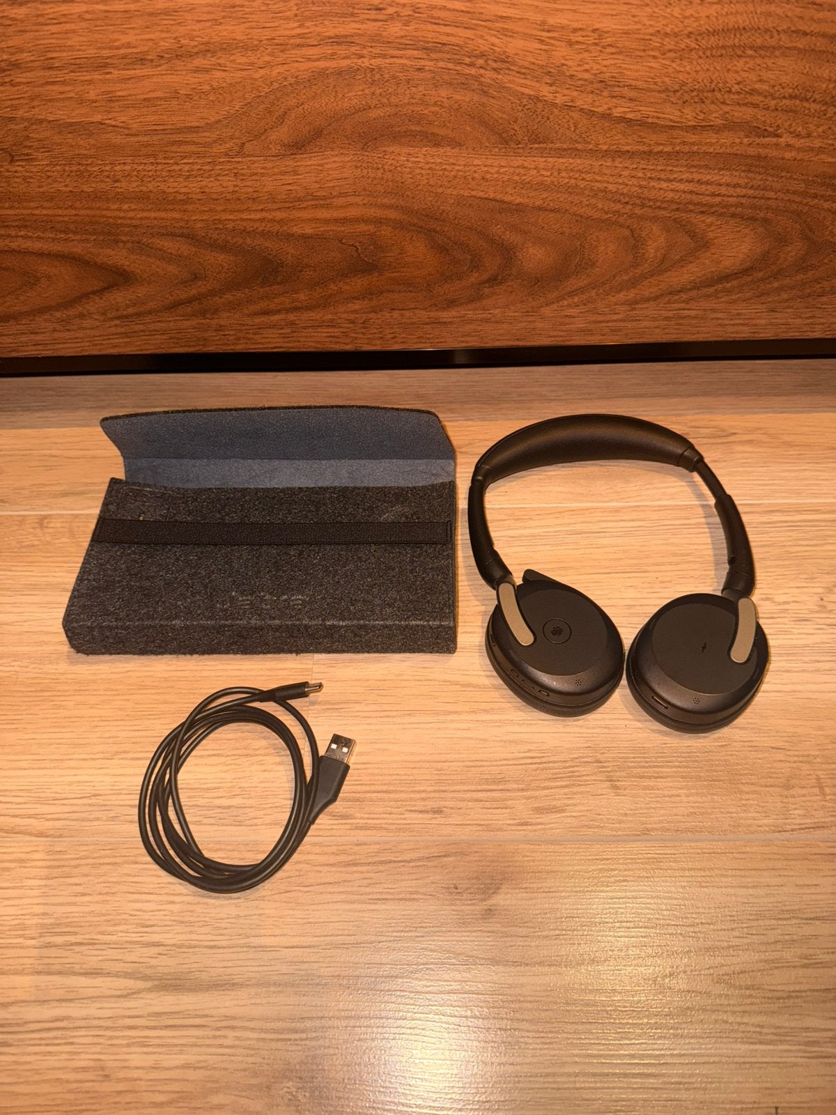 Jabra Evolve2 65 Flex headset – draadloos – goed als nieuw, Audio, Tv en Foto, Koptelefoons, Ophalen of Verzenden, Zo goed als nieuw