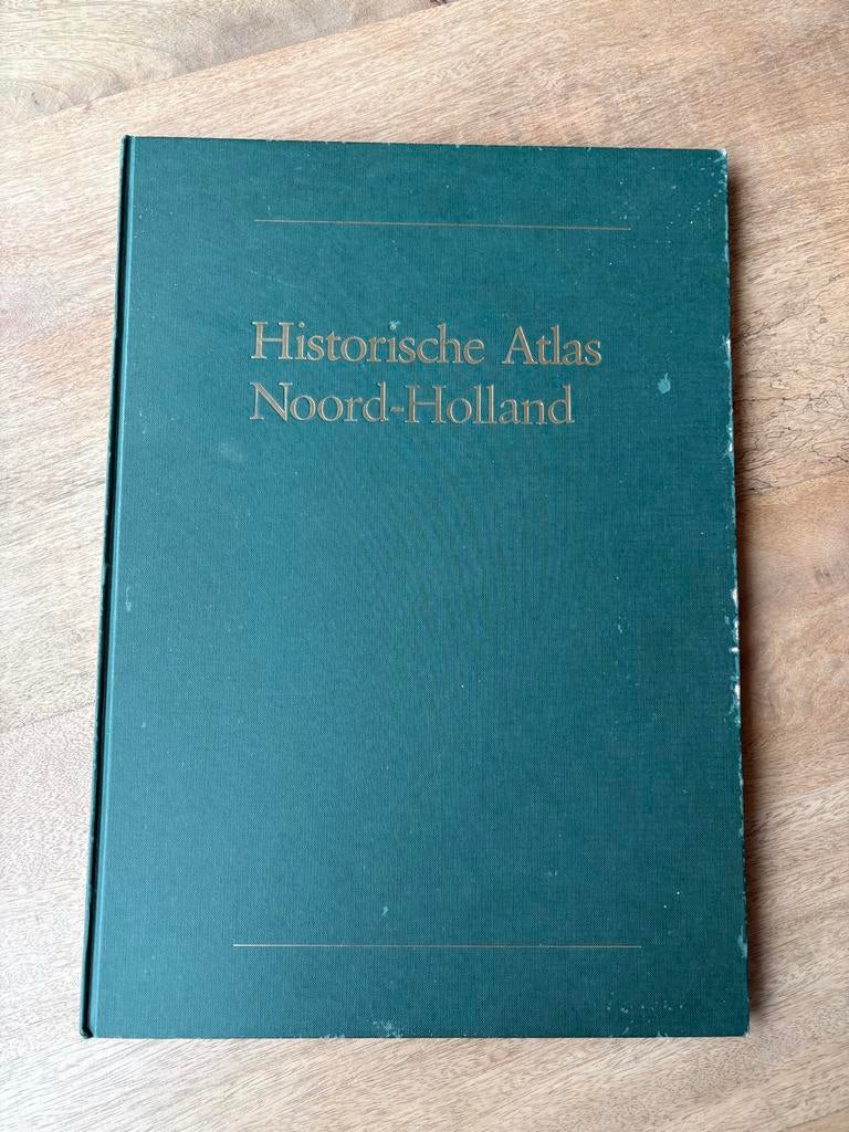 Historische Atlas Noord-Holland, Gelezen, Overige atlassen, Ophalen of Verzenden, 1800 tot 2000