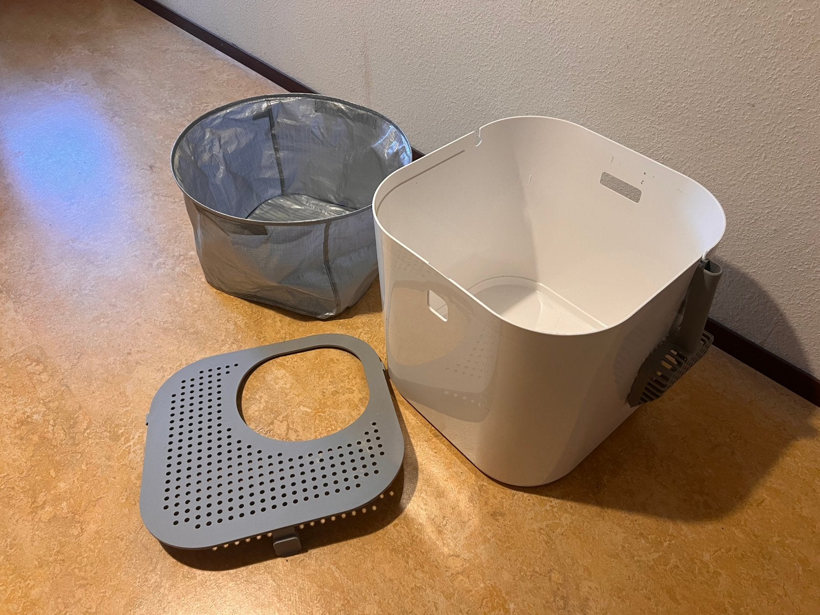Modkat Hop-In Kattenbak, Ophalen, Zo goed als nieuw, Open
