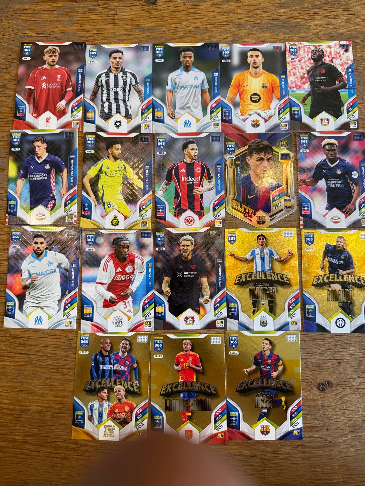 Panini FIFA 365 Adrenalyn XL Voetbal Kaarten Collectie, Ophalen of Verzenden, Zo goed als nieuw, Buitenlandse clubs, Spelerskaart