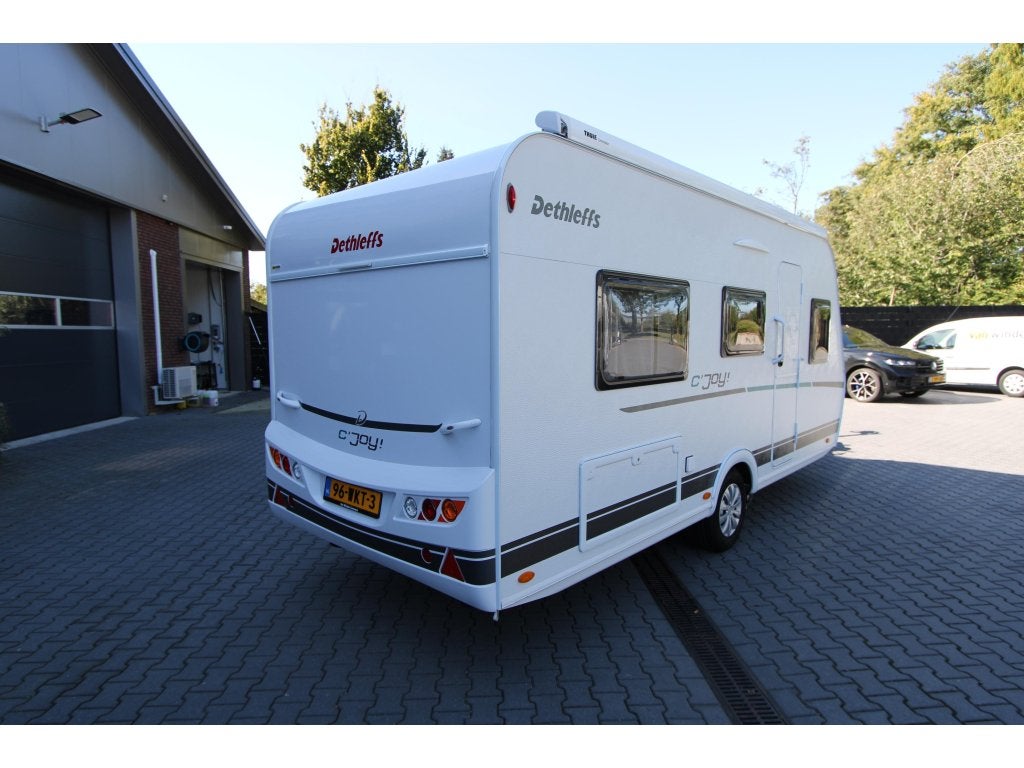 Dethleffs C'Joy 460 LE ThuleLuifel-Mover-2023, Caravans en Kamperen, Standaardzit, Bedrijf, Kachel, Dethleffs