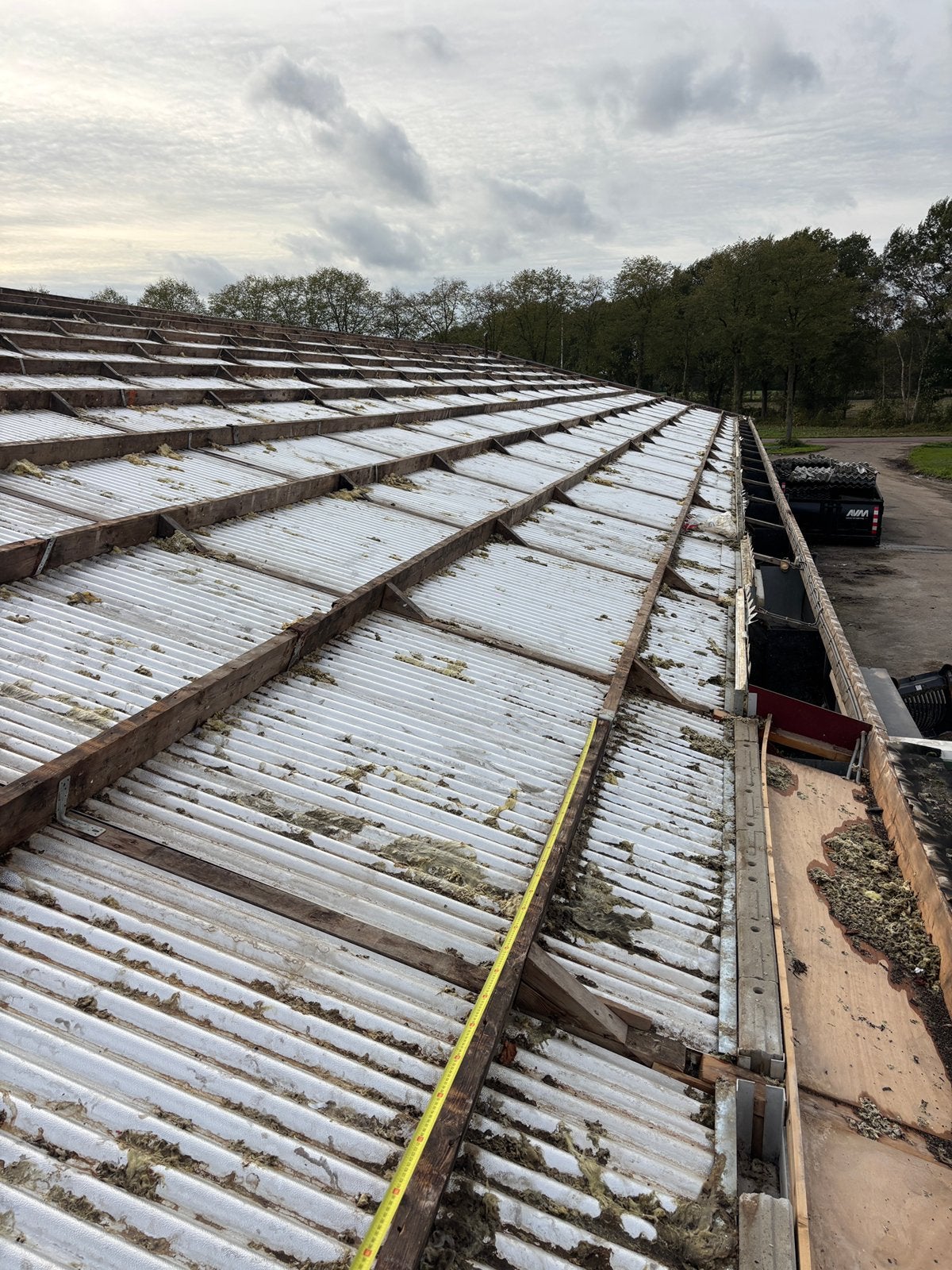 Houten gordingen, Ophalen, Steen of Klei, Zo goed als nieuw, 15 m² of meer