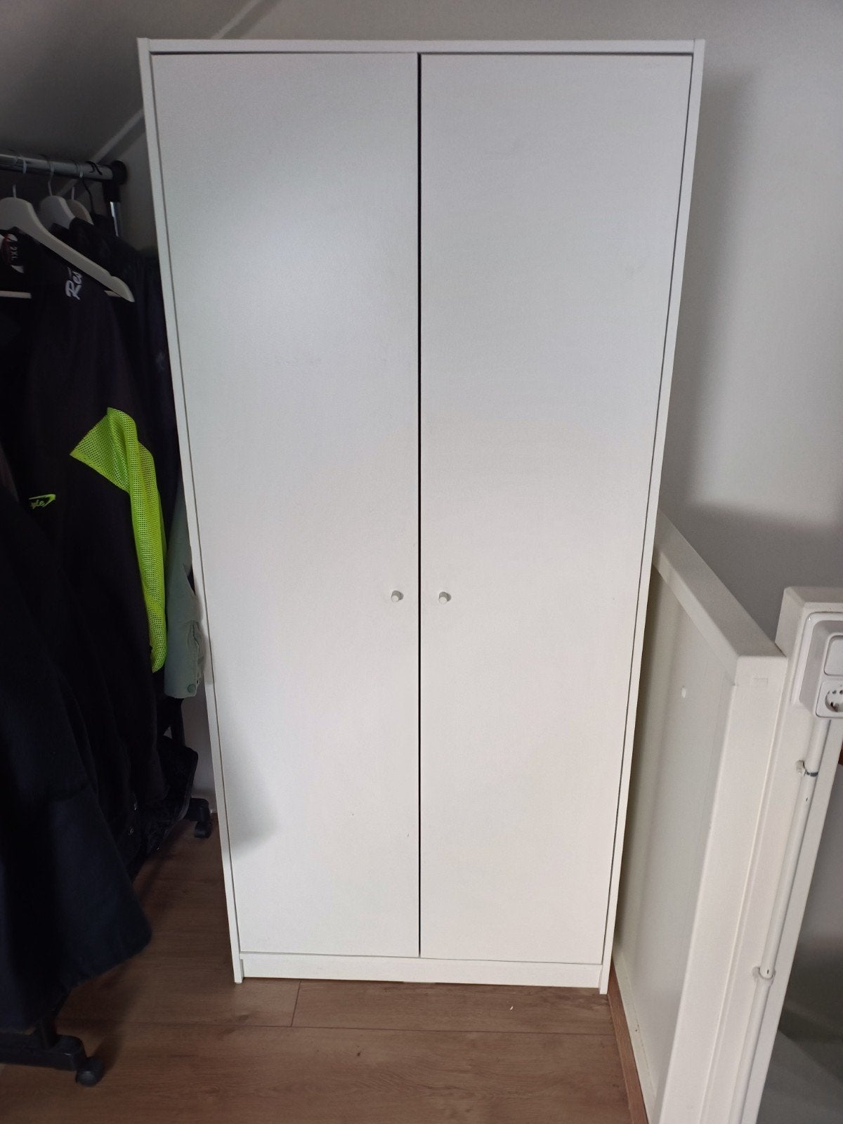 IKEA Platsa Kast 180x80 cm - Wit, Huis en Inrichting, Ophalen, Met deur(en), 50 tot 100 cm, Zo goed als nieuw
