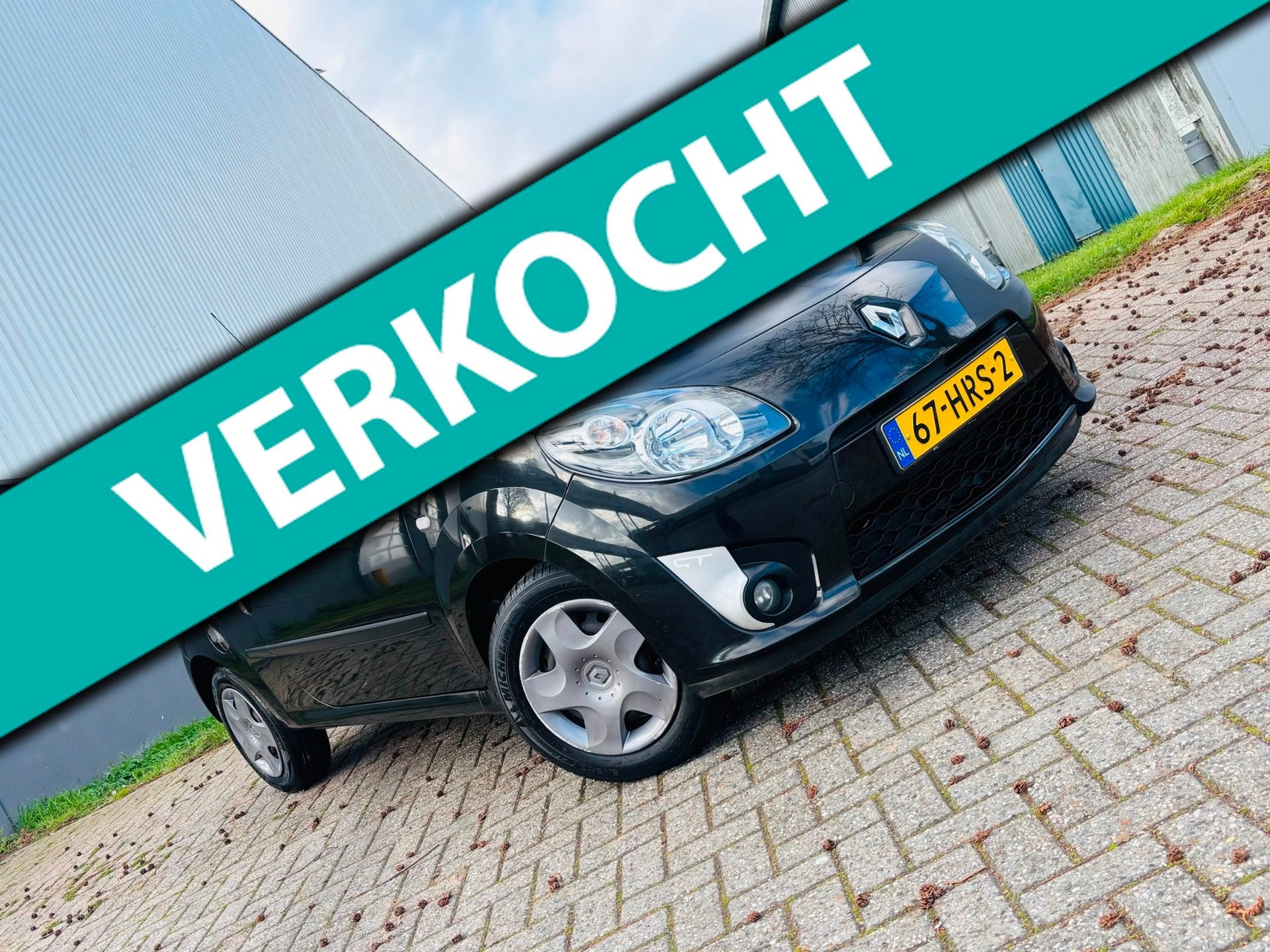 Renault Twingo 1.2 TCE GT 101PK. Nieuwe APK, Voorwielaandrijving, 4 cilinders, 4 stoelen, Zwart