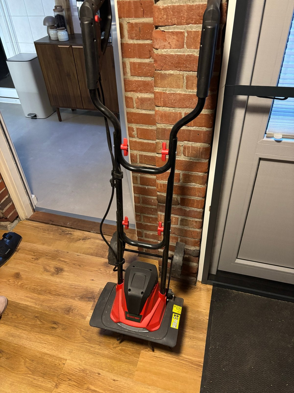 Costway Tuinfrees Grondfrees Elektrisch, Ophalen of Verzenden, Zo goed als nieuw