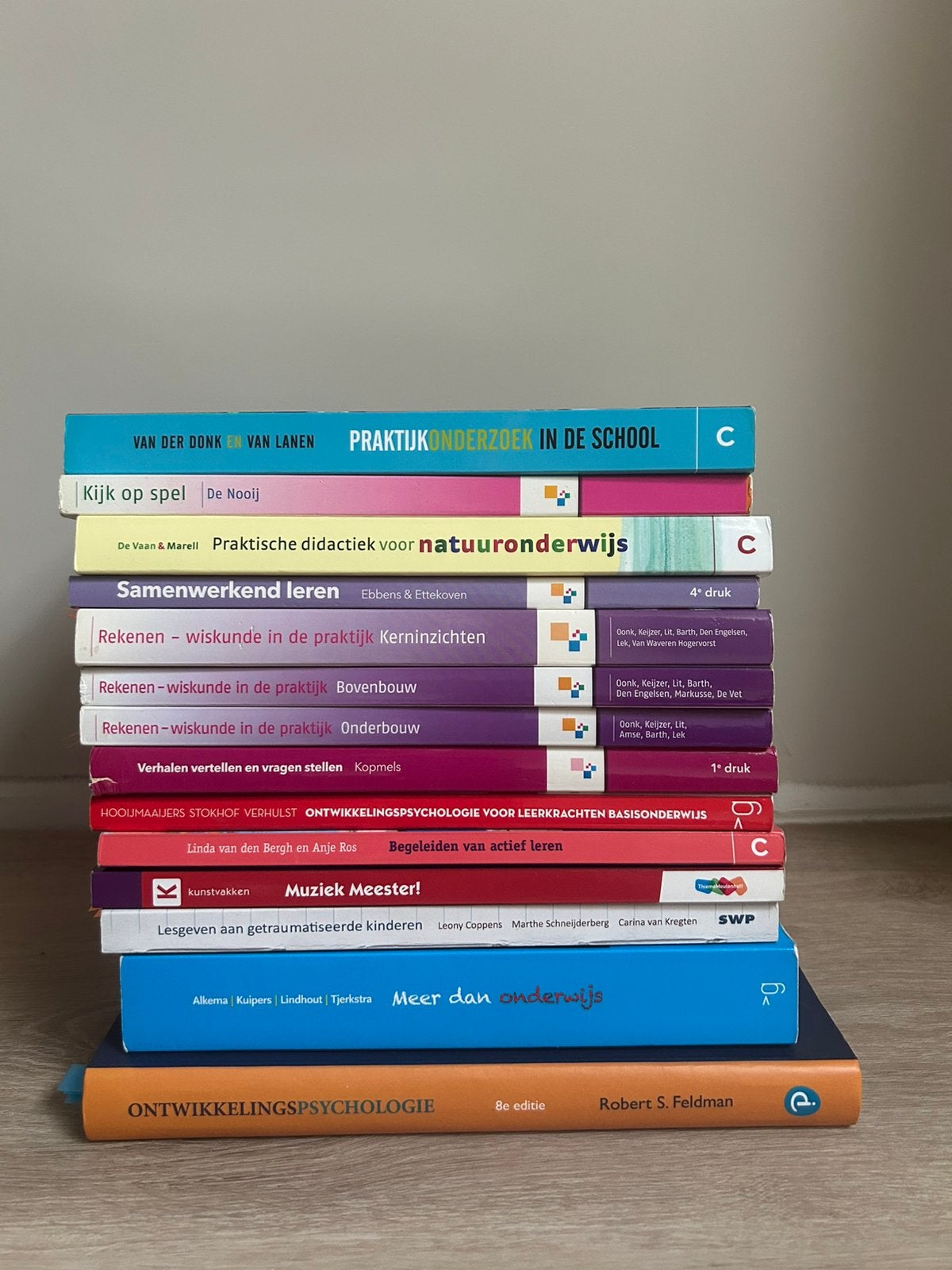 PABO boeken (zie prijs in omschrijving), Ophalen, Beta, Zo goed als nieuw, HBO