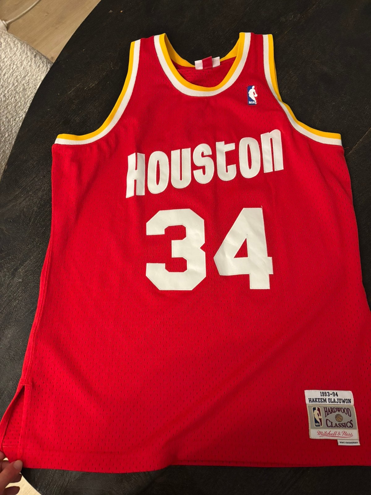 Origineel NBA basketbalshirt Houston, Ophalen of Verzenden, Zo goed als nieuw, Kleding