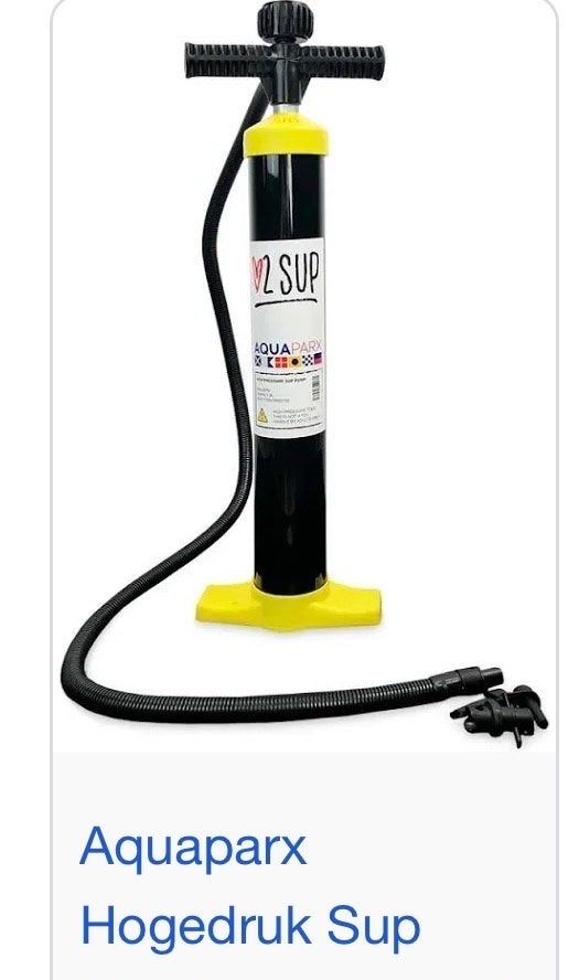 Aquaparx Hogedruk SUP Pomp 2,2 liter inhoud, Ophalen, Nieuw