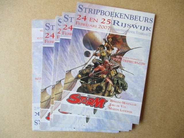 adv11003 stripboekenbeurs 2007 flyer, Ophalen, Overige figuren, Gebruikt, Overige typen