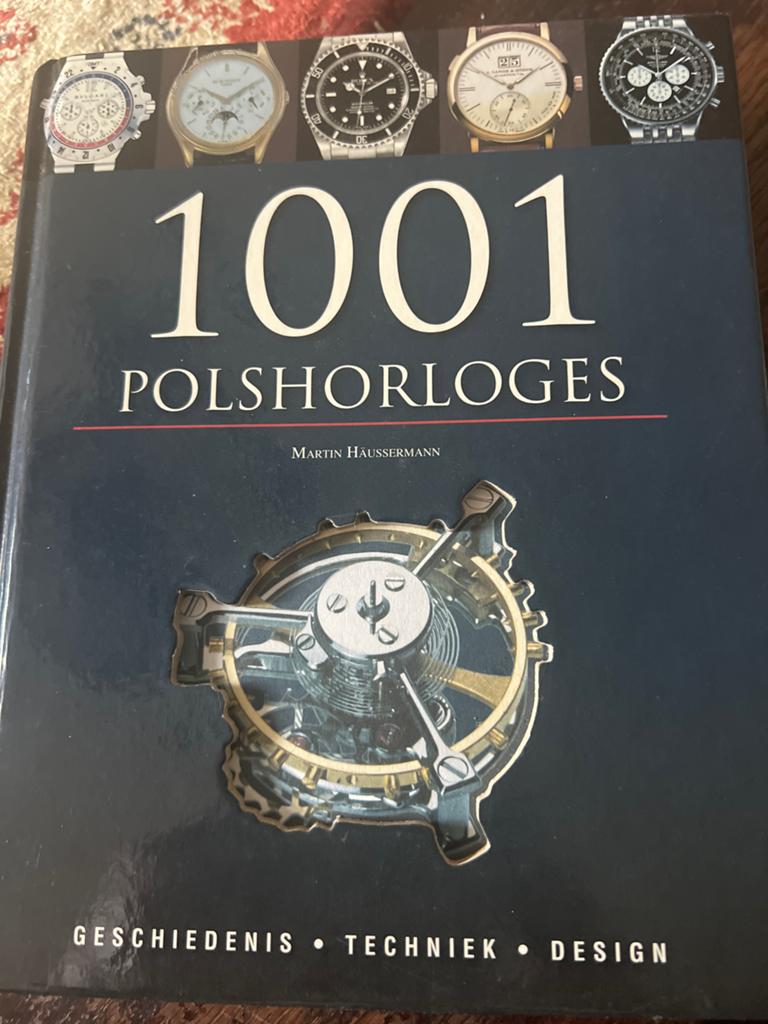 1001 Polshorloges: Geschiedenis, Techniek, Design, Boeken, Ophalen of Verzenden, Zo goed als nieuw, Overige onderwerpen