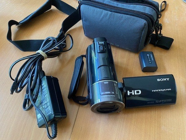 Sony Handycam digitale camera HDR-CX550, Ophalen, Zo goed als nieuw, 8 tot 20x, Sony