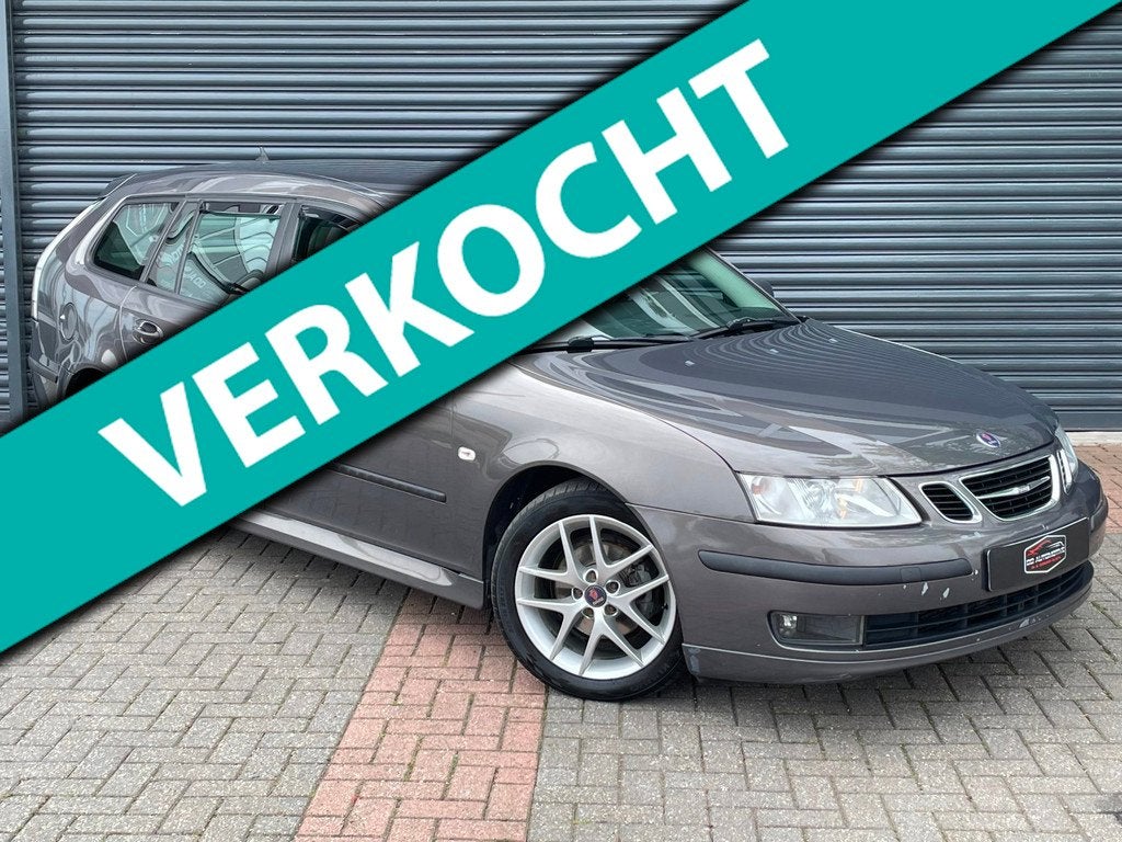 Saab 9-3 Sport Estate 1.9 TID Vector Navi | Cruise | Pdc | 1, Auto's, Saab, Voorwielaandrijving, Gebruikt, Zwart, 4 cilinders
