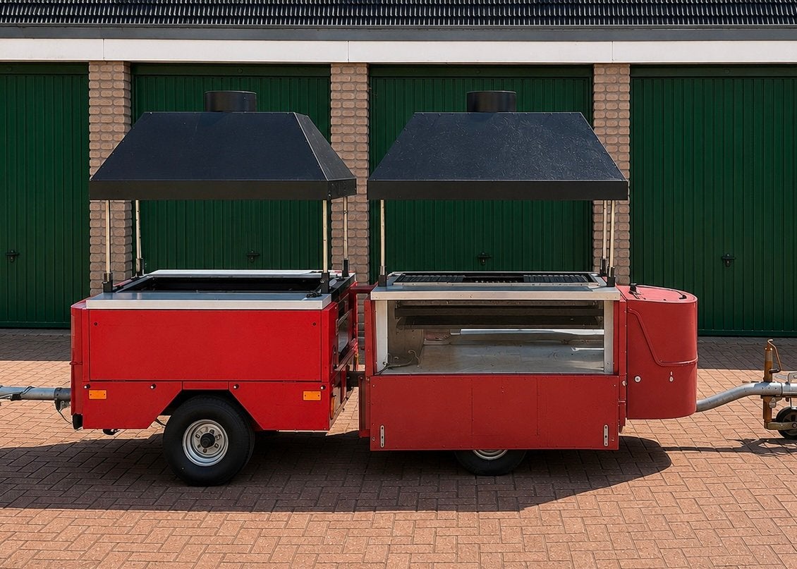 Mobiele BBQ 🍖 Verhuur & Complete catering service | Twente, Tuin en Terras, Gasbarbecues, Ophalen, Nieuw