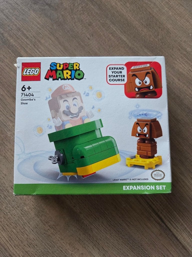 Super Mario legoset 71404, Goomba's shoe, compleet, Compleet, Lego, Ophalen of Verzenden, Zo goed als nieuw