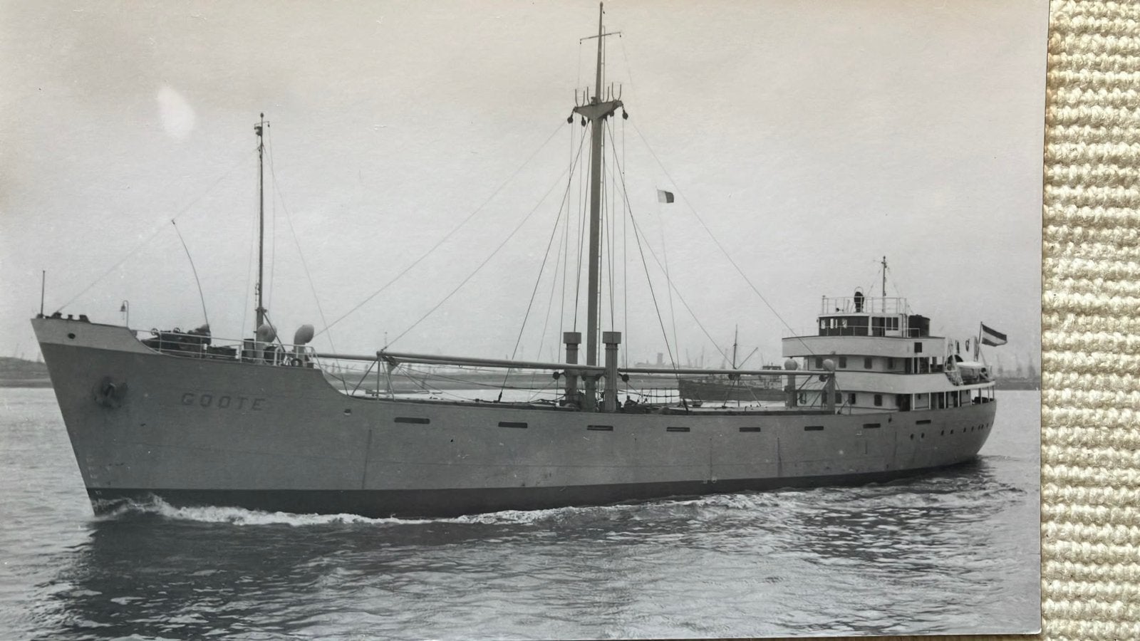 GOOTE   1952   werf Duijvendijk Lekkerkerk, Ophalen of Verzenden, Zo goed als nieuw, Kaart, Foto of Prent