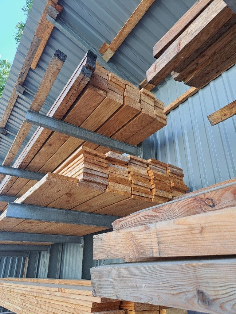 Douglas | Lariks | Tuinhout, Ophalen, Zo goed als nieuw, 250 cm of meer, Planken